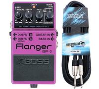 Boss BF-3 Flanger + Keepdrum - Cavo per chitarra, 3 m