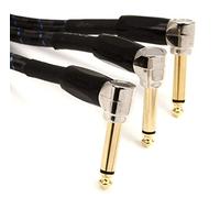 BOSS BIC-PC-3 TS - Cavo per strumenti TS angolato ad angolo (confezione da 3), 15,2 cm