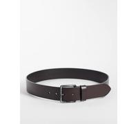 BOSS Cintura in pelle con fibbia con logo - Style Jeeko_Sz40, 50541165 Marrone scuro 85