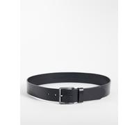 BOSS Cintura in pelle con fibbia con logo - Style Jeeko_Sz40, 50541165 Nero 80