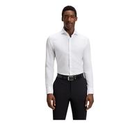 Boss Black, ,Shirts ,Uomo ,Bianco ,5XL Slim Fit Shirt