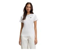 Boss Black - T-shirt con logo ricamato - - Tops - Donna - Bianco - S