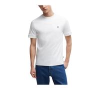 Boss Black, ,Tops ,Uomo ,Bianco ,XS T-shirt regular fit con monogramma Double B
