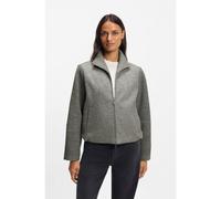 BOSS Blazer moderno in lana vergine cotta - Style Jundalini, 50557391 Grigio 42
