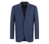 Boss - Blazer monopetto in lana - - Jackets - Uomo - Blu - XL