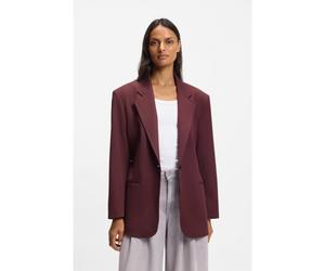 BOSS Blazer oversize con cintura - Style C_Jalara, 50553592 Bordeaux 44