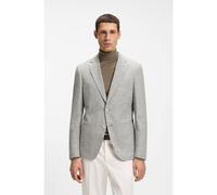 BOSS Blazer regular fit in misto cotone elasticizzato a motivi - Style H-Hutson-2PP-253, 50556910 Beige 50