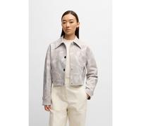BOSS Blazer relaxed fit con lavorazione floreale - Style Jarlota, 50530887 Beige a motivi 50