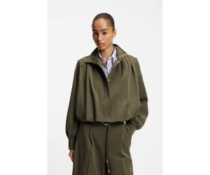 BOSS Blazer relaxed fit con orlo a palloncino - Style C_Jolea, 50563118 Verde scuro 46