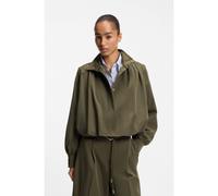 BOSS Blazer relaxed fit con orlo a palloncino - Style C_Jolea, 50563118 Verde scuro 48