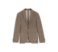 BOSS Blazer slim fit in cotone con micromotivo - Style L-Heston-J-2PP-253, 50555524 Beige 46