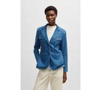 BOSS Blazer slim fit in denim blu con cimosa - Style Juskfin, 50532532 Blu 40