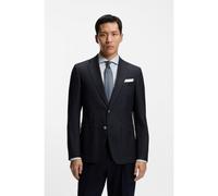 BOSS Blazer slim fit in lana vergine elasticizzata - Style H-Hutson-2PP-253, 50556824 Blu scuro 52