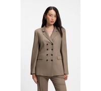 BOSS Blazer slim fit in twill gabardine - Style Joxana, 50565622 Marrone 50