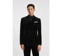 BOSS Blazer slim fit in velluto di cotone - Style H-Hutson-DB-254, 50551547 Nero 58