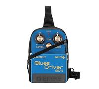 Boss Blues Driver BD- Overdrive Bluesbreaker - Borsa a tracolla da uomo a tracolla per pedale per chitarra