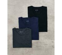 BOSS Bodywear - Confezione da 3 T-shirt multicolore-Blu L