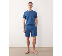 BOSS Bermuda del pigiama in misto cotone con logo ricamato - Style Waffle Shorts, 50535884 Blu XL