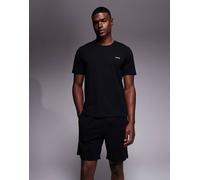 BOSS Bodywear - Pantaloncini neri da casa in coordinato-Nero W32