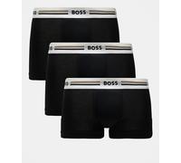 BOSS Bodywear - Revive - Confezione da 3 boxer aderenti neri-Nero W30