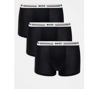 BOSS Bodywear - Revive - Confezione da 3 boxer neri-Nero W32