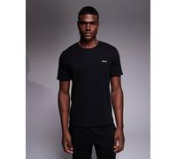 BOSS Bodywear - T-shirt nera da casa in coordinato-Nero XL