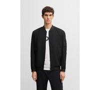 BOSS Bomber soft shell in tessuto stropicciato ed elasticizzato in quattro direzioni - Style Oneth, 50537058 Nero 54