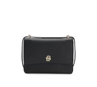 BOSS Borsa a tracolla in pelle con monogramma Double B - Style BOSS BEYOND Crossb., 50554935 Nero pz.