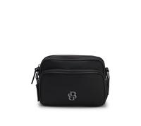 BOSS Borsa a tracolla in twill con monogramma Double B - Style B_Icon_EW_Zip, 50516790 Nero pz.