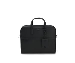 BOSS Borsa portadocumenti in pelle riciclata - Style Zair_S doc case, 50483563 Nero pz.