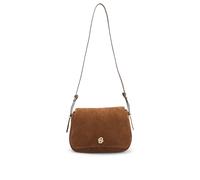BOSS Borsa Saddle in pelle scamosciata con monogramma Double B - Style BOSS BEYOND Saddle S, 50557963 Marrone pz.
