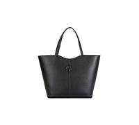 BOSS Borsa tote in pelle martellata con monogramma Double B - Style Anett New BIG Tote, 50563158 Nero pz.