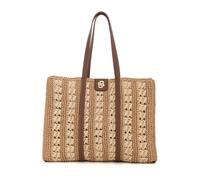 Boss - Borsa Tote Raffia Beyond - - Bags - Donna - Beige - ONE SIZE