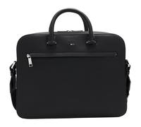 BOSS Borsa Uomo Portadocumenti Ray_S Doc 50536498 Similpelle Martellata Nero