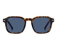 Boss Boss 1627/s Occhiali Da Sole Uomo Avana Squadrato Blu 51mm