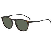 Hugo Boss Uomo BOSS 1639/S 2OS/QT Occhiali da sole Acetato Havana Verde Rotonda