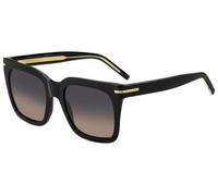Hugo Boss Donna BOSS 1656/S 807/PR Occhiali da sole Acetato Nero Multicolore Squadrata Sfumato