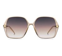 Boss Boss 1660/s Occhiali Da Sole Donna Trasparente Geometrico Marrone 57mm