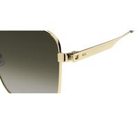 Boss Boss 1695/s Occhiali Da Sole Uomo Oro Geometrico Verde 58mm