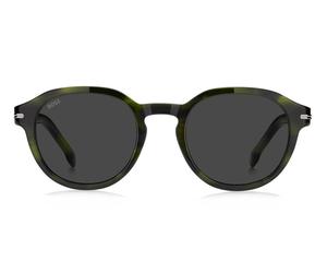 Boss Boss 1721/s Occhiali Da Sole Uomo Verde Rotondo Grigio 50mm