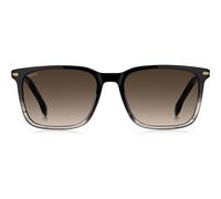 Boss Boss 1749/g/s Occhiali Da Sole Uomo Nero Rettangolari