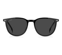Boss Boss 1881/s Occhiali Da Sole Uomo Nero Pantos Grigio 52mm