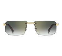 Boss Boss 1918/s Occhiali Da Sole Uomo Nero Rettangolari Verde 57mm