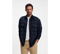 BOSS BOSS BY BECKHAM Camicia relaxed fit in cotone - Style H-CRUZ-K-2P-C3_DB, 50573134 Blu a motivi XL