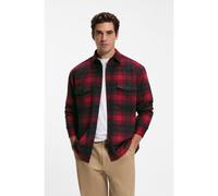 BOSS BOSS BY BECKHAM Camicia relaxed fit in cotone - Style H-CRUZ-K-2P-C3_DB, 50573134 Rosso a motivi XL