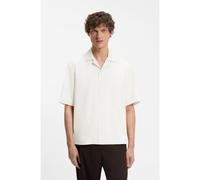 BOSS BOSS BY BECKHAM Camicia relaxed fit in tessuto fluido - Style H-CESAR-CAMP-SH_DB, 50564447 Beige XXL