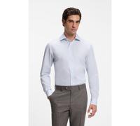 BOSS BOSS BY BECKHAM Camicia slim fit in cotone a righe - Style H-DAVID-spread_DB, 50573100 Blu 44
