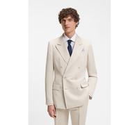 BOSS BOSS BY BECKHAM Giacca slim fit con micro fantasia - Style DB-Jacket-262_DB, 50563800 Grigio chiaro 50