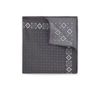 BOSS BOSS BY BECKHAM Pochette in seta stampata - Style H-POCKET 33CM 252 DB, 50573747 Grigio a motivi pz.