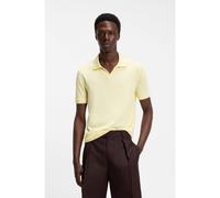 BOSS BOSS BY BECKHAM Polo in cotone e seta - Style Ponti 75_DB, 50560532 Giallo chiaro S
